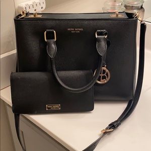 Henri Bendel bag and matching wallet